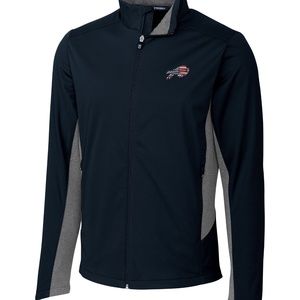 Cutter & Buck Buffalo Bills Americana Soft-shell Full Zip Jacket